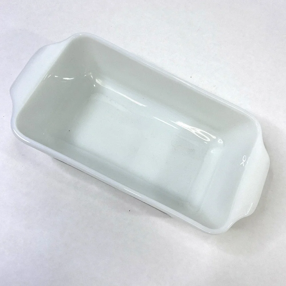 Anchor Hocking Fire King Harvest Vegetable 1 Qt Loaf Pan 441 NOS USA